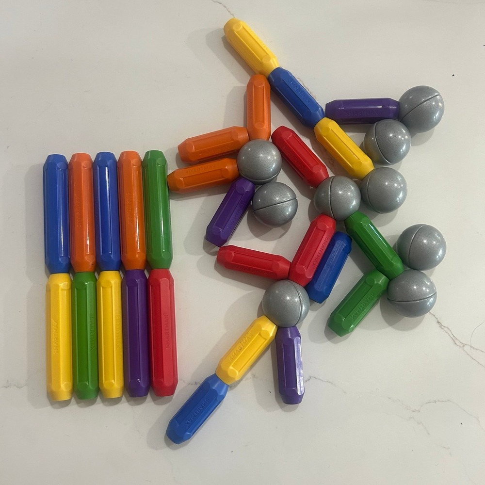 Smartmax Magnetic Building Pieces for Kids 36 pieces